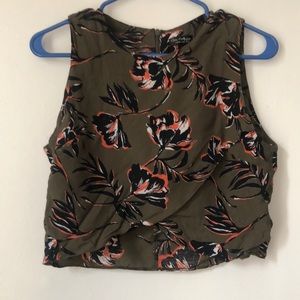 Miss selfridge cropped tank